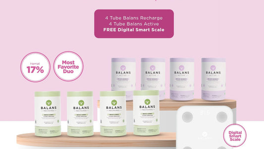 Balans 8 Tube Free Digital Smart Scale | Fiber & Probiotics Drink